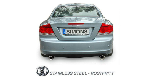 Simons Komplettanlage C70 Turbo 06- 2*100