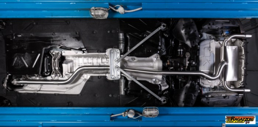 Ragazzon Endschalldämpfer 2x80mm versetzt