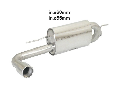 Ragazzon Endschalldämpfer 90mm rund