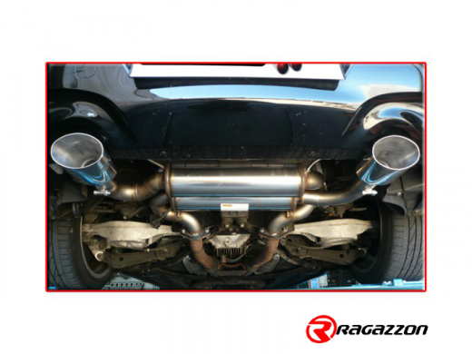 Ragazzon Duplex-Endschalldämpfer je 135x90mm oval Sport Line