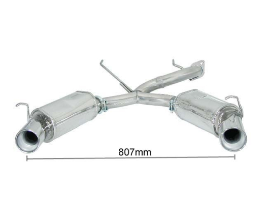 Ragazzon Duplex-Endschalldämpfer je 102mm