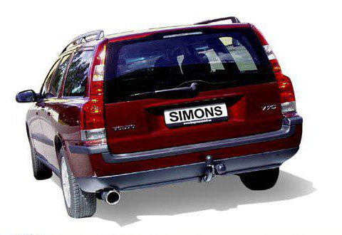 Simons Komplettanlage V70 Turbo 2WD 1*100