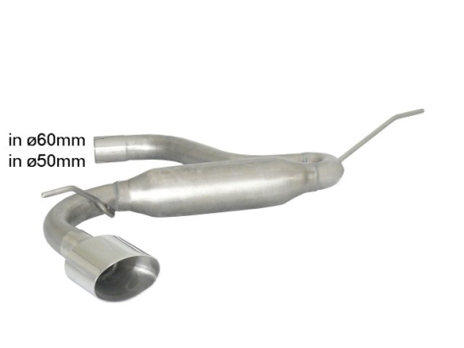 Ragazzon Endschalldämpfer 135x90mm oval Sport Line