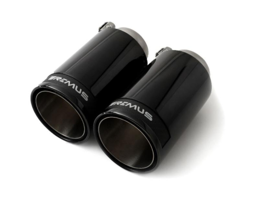 Remus Endrohrset links/rechts je 1x98mm Street Race Black Crome