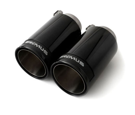 Remus Endrohr-Set links/rechts je 2x98mm Street Race Black Chrome