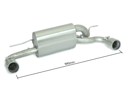 Ragazzon Duplex-Endschalldämpfer je 90mm rund