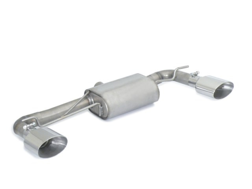 Ragazzon Duplex-Endschalldämpfer je 135x90mm oval Sport Line 