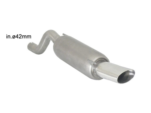 Ragazzon Endschalldämpfer 110x65mm oval Sport Line