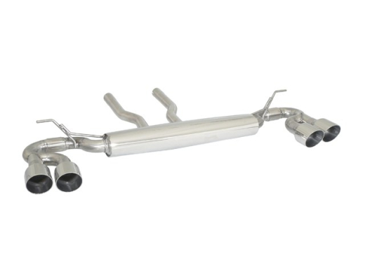 Ragazzon Duplex-Endschalldämpfer je 2x102mm Sport Line versetzt