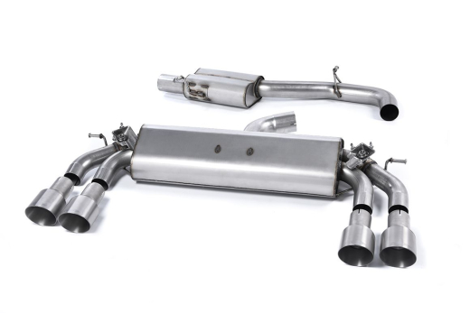 Milltek Komplettanlage je 2x100mm Titanium