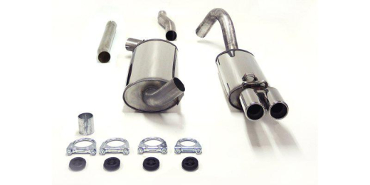 Simons Komplettanlage Audi 80/90 Cab 86-91 2*70