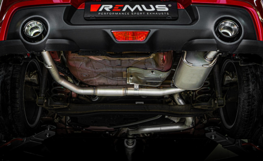 Remus Cat-Back-System links/rechts je 115 mm Black Chrome