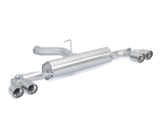 Ragazzon Duplex-Endschalldämpfer je 2x80mm Sport Line versetzt