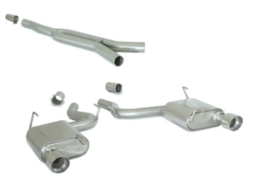Ragazzon Komplettanlage Duplex 102mm rund Sport Line (ohne Zulassung)