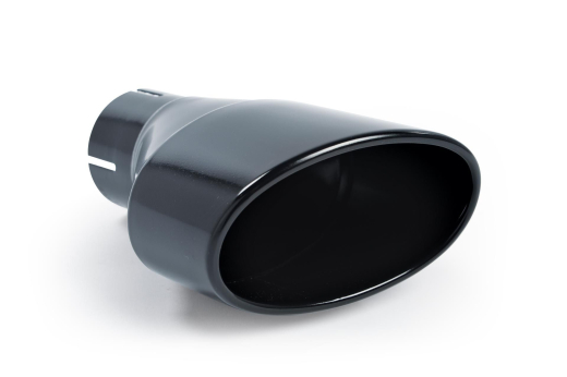 Milltek Komplettanlage je 2x 104x80mm Jet Oval Black