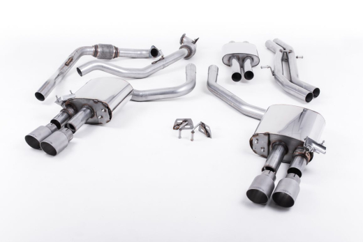 Milltek Komplettanlage je 2x 90mm GT Titanium