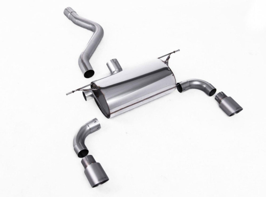 Milltek Duplex-Endschalldämpfer je 90mm GT Titanium