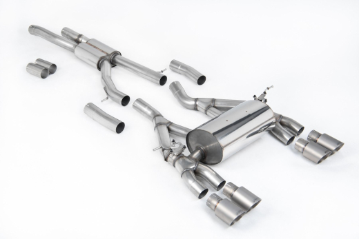 Milltek Komplettanlage je 2x 90mm GT Titanium
