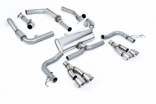 Milltek Komplettanlage je 2x100mm GT Titanium