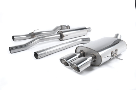 Milltek Komplettanlage 2x80mm Oval (Jet)