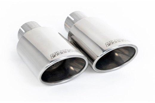 Milltek Komplettanlage 2x80mm Oval (Jet)