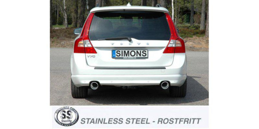 Simons Komplettanlage V70 Diesel 2WD 2*100