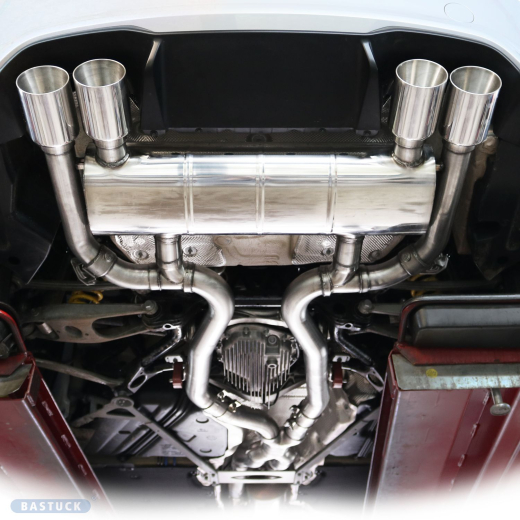 Bastuck Duplex-Endschalldämpfer je 2x100mm