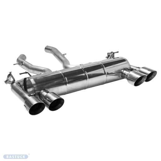 Bastuck Duplex-Endschalldämpfer je 2x100mm schräg