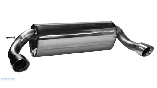 Bastuck Duplex-Endschalldämpfer je 90mm schräg