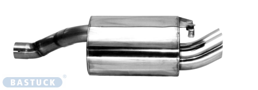 Bastuck Endschalldämpfer 2x76mm DTM