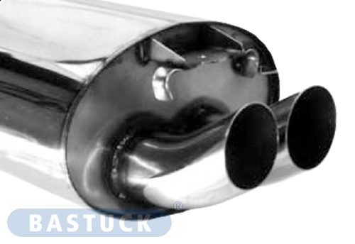 Bastuck Endschalldämpfer 2x76mm DTM