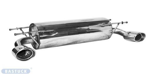 Bastuck Duplex-Endschalldämpfer je 120x80mm