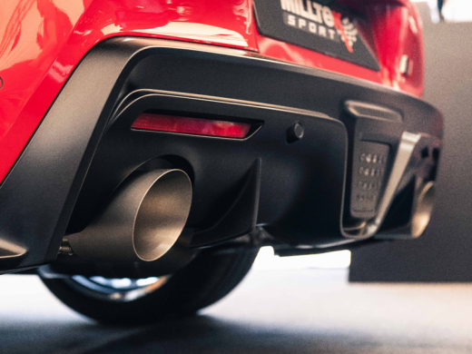 Milltek Duplex-Komplettanlage je 115mm GT Brushed Titanium