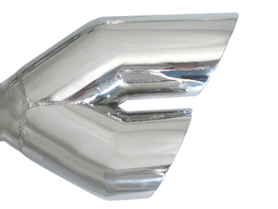 Ragazzon Duplex-Endschalldämpfer je 2x80mm Sport Line versetzt