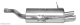 Bastuck Endschalldämpfer 2x76mm