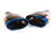 Milltek Komplettanlage je 1x 170x107mm Jet Oval Burnt Titanium