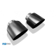Fox Duplex Endrohrset je 129x106mm black matt (für Original)