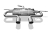 Fox Endschalldämpfer 2x90mm mittig