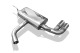 Fox Endschalldämpfer 2x80mm