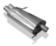 Fox Endschalldämpfer 2x80mm
