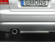 Simons Komplettanlage A3 8P/Golf V Turbo 1*100