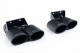 Milltek Komplettanlage je 2x 118x83mm Jet Black