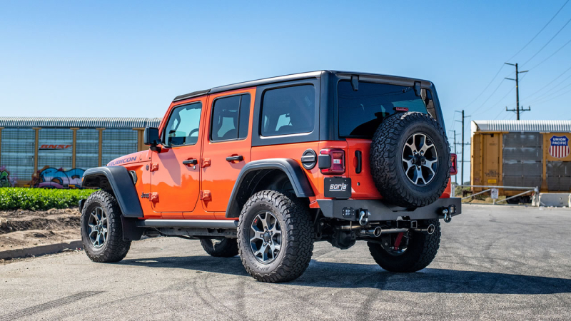 Borla Jeep Wrangler Axle-Back Exhaust System Touring
