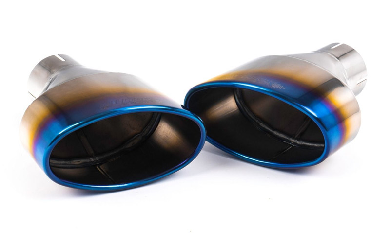 Milltek Komplettanlage je 170x107mm Jet Oval Burnt Titanium