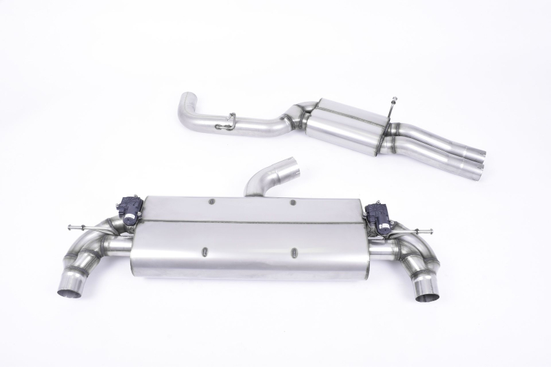 Milltek Komplettanlage je 1x 170x107mm Jet Oval Titanium