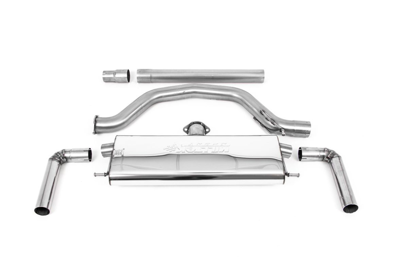 Milltek Duplex-Komplettanlage je 115mm GT Titanium