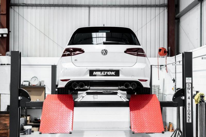 Milltek Komplettanlage je 2x 100mm GT Titanium