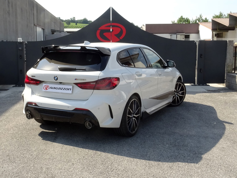 Ragazzon Duplex-Endschalldämpfer je 102mm rund Sport Line