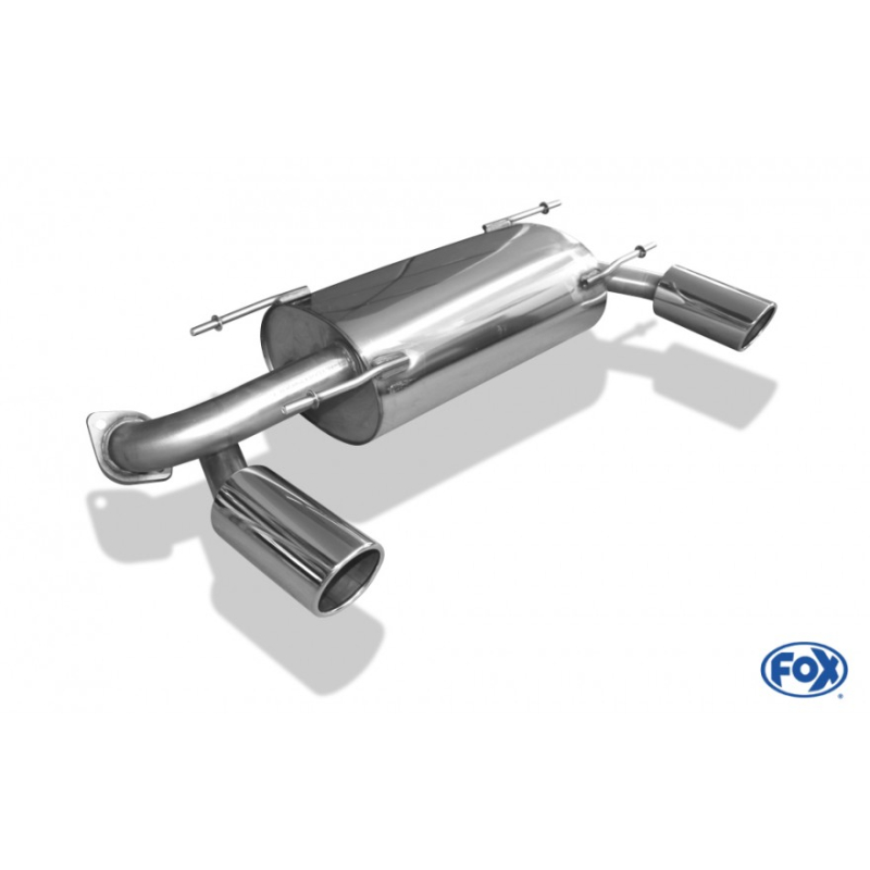 Fox Duplex-Endschalldämpfer je 1x100mm