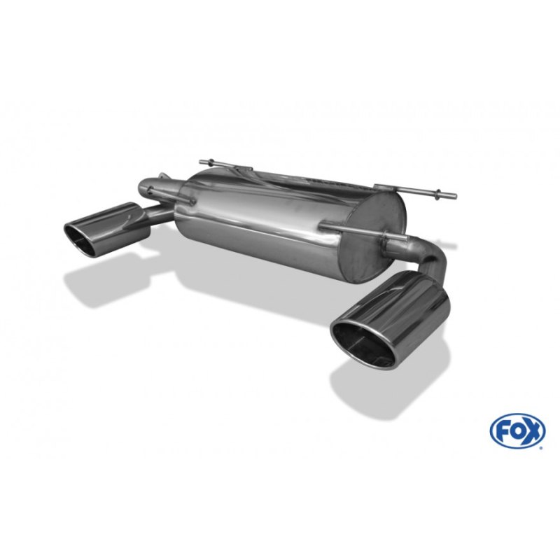 Fox Duplex-Endschalldämpfer je 1x129x106mm